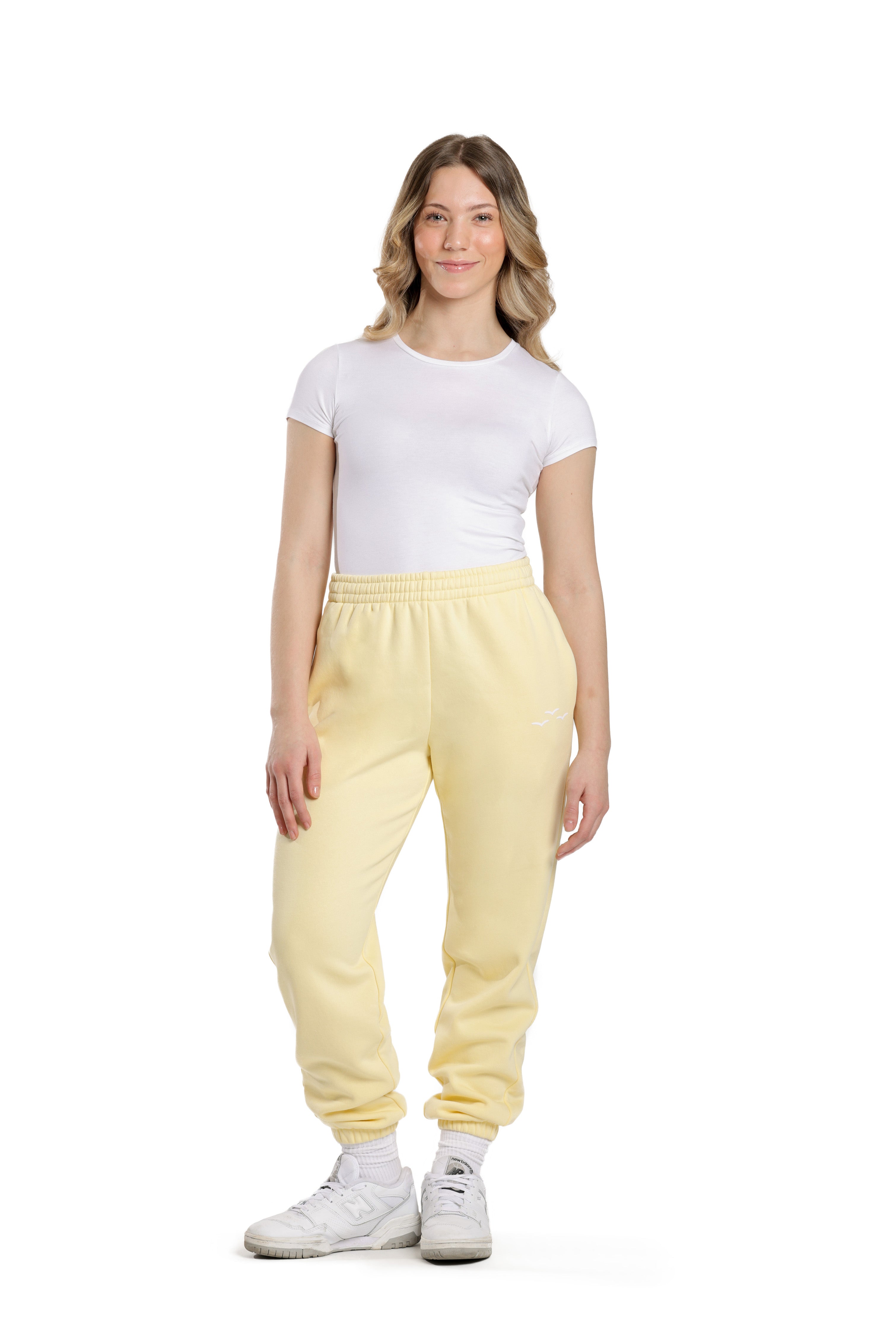 Pantalon de survêtement Femme Jaune Banane