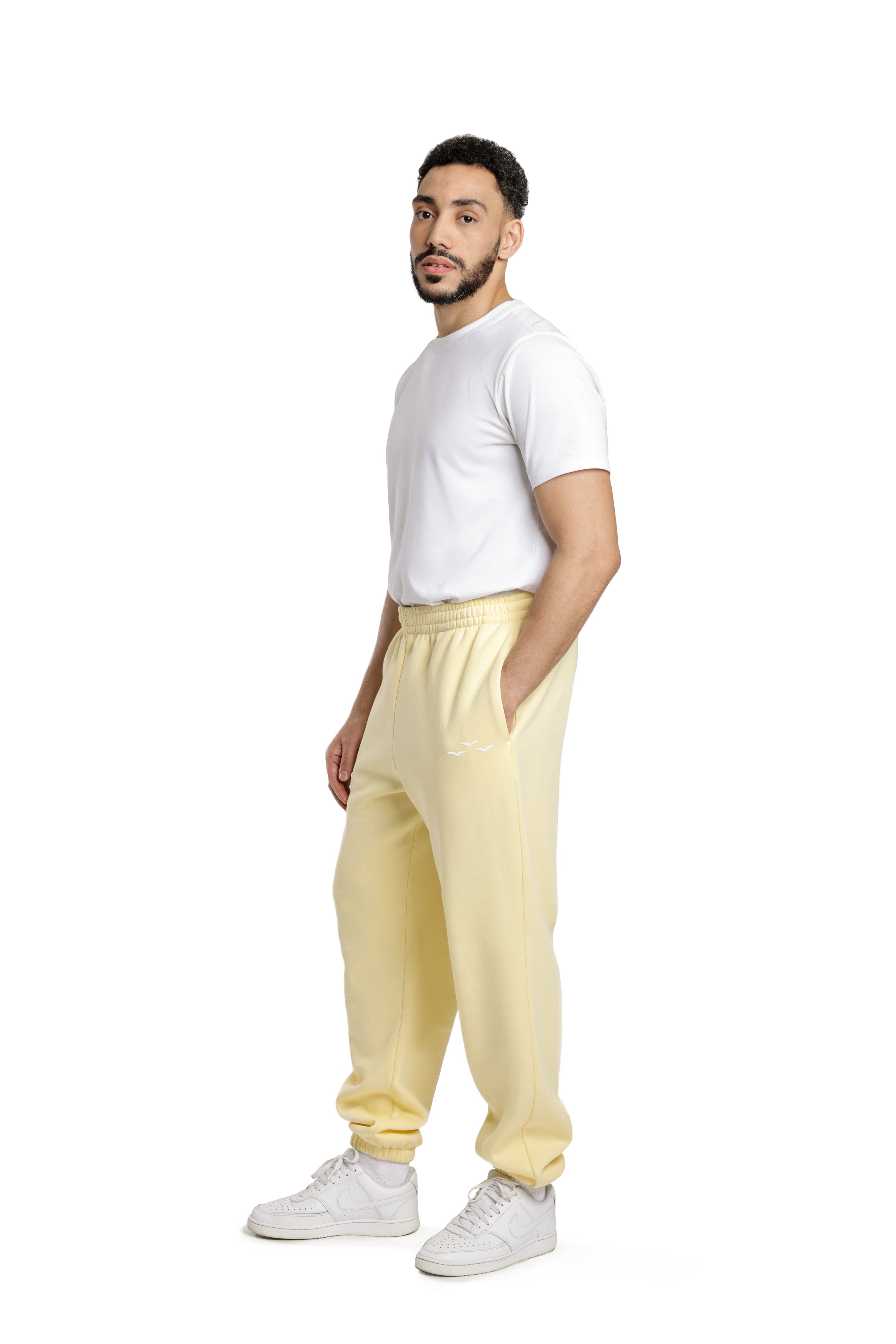 Pantalon de survêtement Homme Jaune Banane
