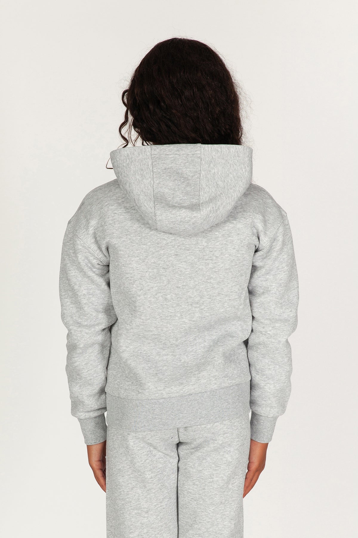 Sweat à capuche pour Enfants en Gris Clair