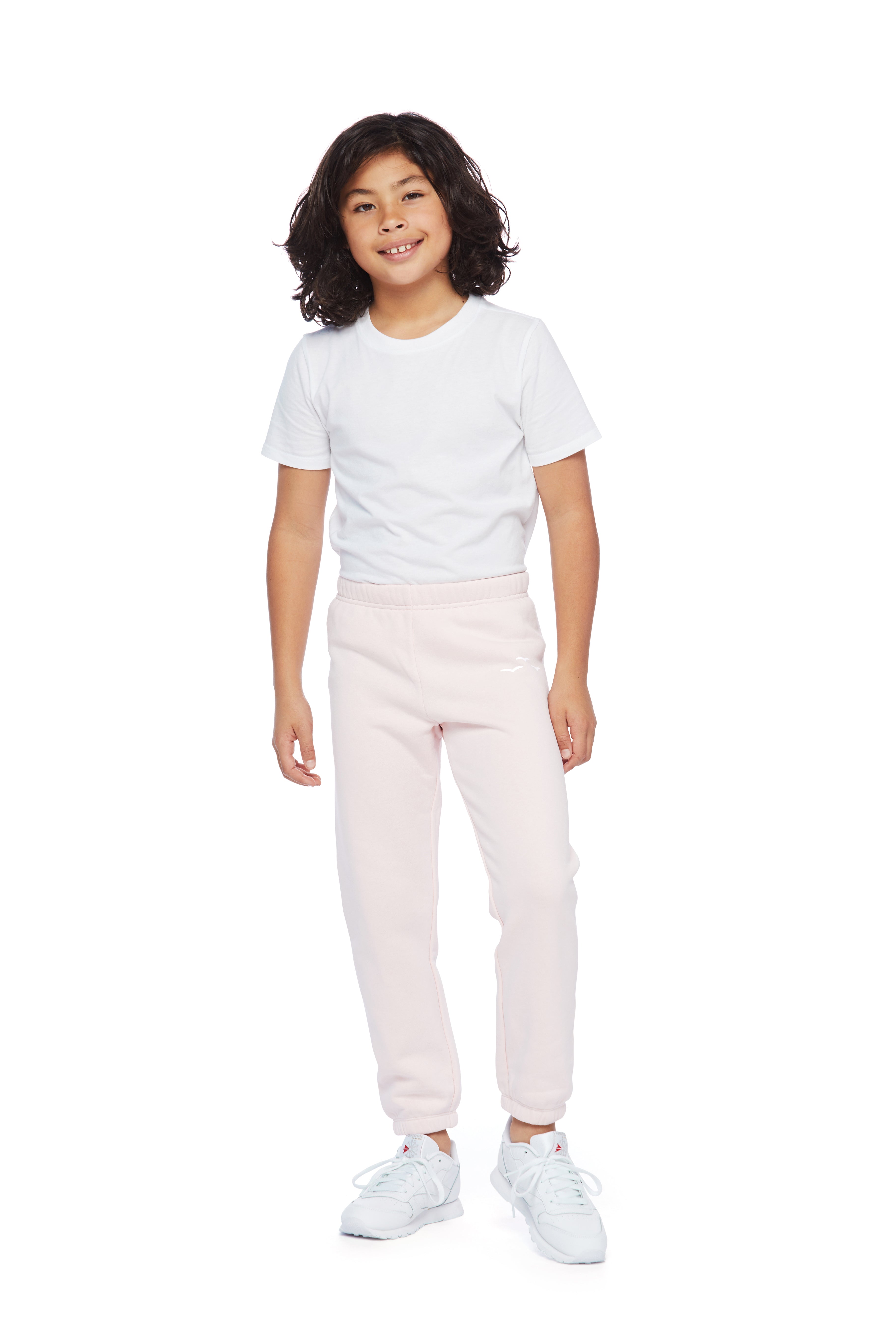 Niki Original kids sweatpants in petal pink from Lazypants - always a great buy at a reasonable price.