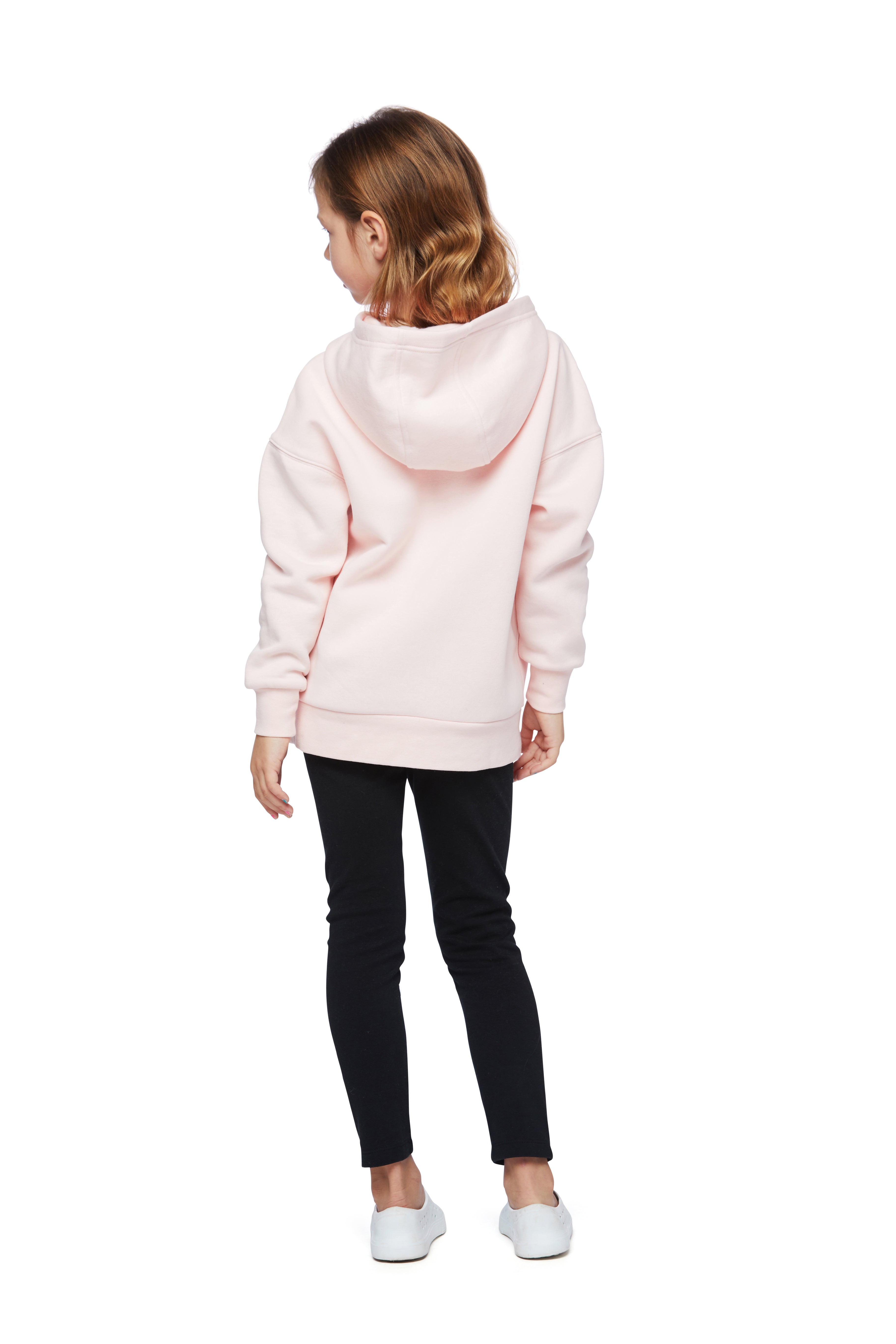 Kids Cooper hoodie in petal pink from Lazypants - always a great buy at a reasonable price.